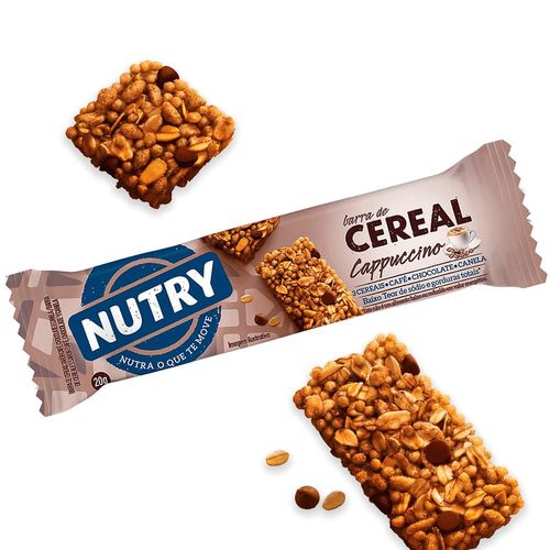 Barra de Cereal Nutry Cappuccino 20g