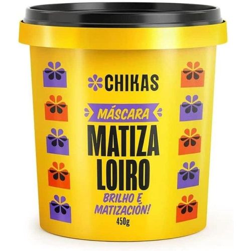 Chicas Cosméticos Máscara Capilar Matiza Loiro 450g