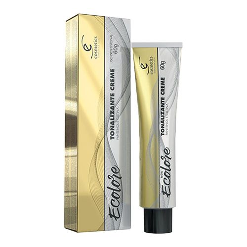 Ecolore Tonalizante Creme Preto Cor Azul 1.11 60g