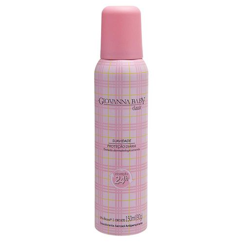Desodorante Aerosol Giovanna Baby Classic 150ml