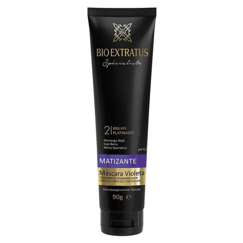 Máscara Capilar Matizante Spécialiste Platinado Bio Extratus 90g