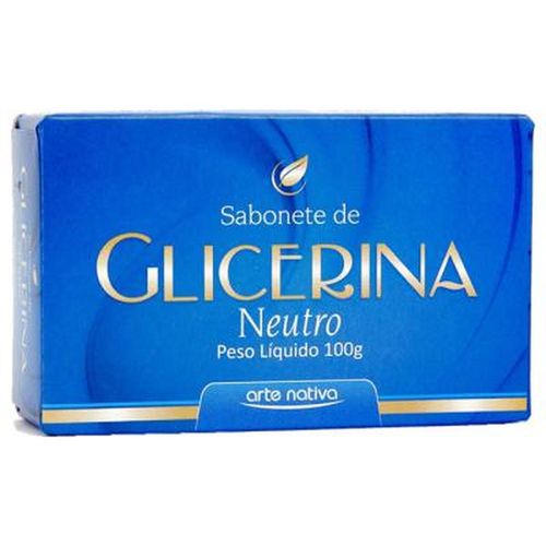Sabonete Em Barra De Glicerina Neutro Arte Nativa Caixa 100g
