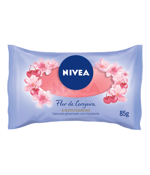 Sabonete Hidratante Nivea Flor de Cerejeira 85g