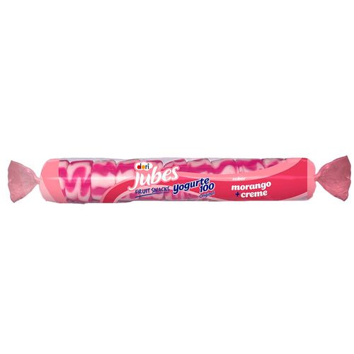 Gomas Jubes Hipnose Sabor Yogurte e Morango 48g
