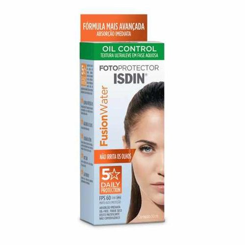 Protetor Solar FPS 60 Isdin Fusion Water Oil Control 50ml