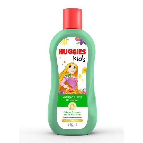 Shampoo Huggies Kids Nutrição E Força Rapunzel 360ml