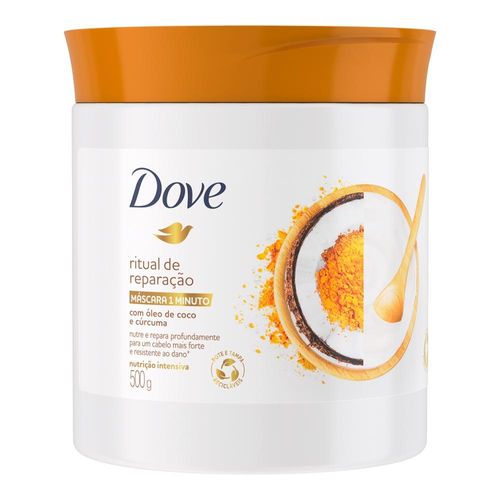 Dove Tratamento Máscara de Tratamento Capilar 1 Minuto Ritual Dr Reparação 500g