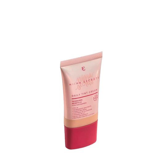 Base Líquida Matte Niina Secrets Daily Tint Cream Cor 00 25ml