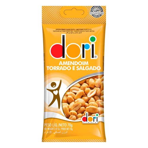 Amendoim Salgado Dori 70g