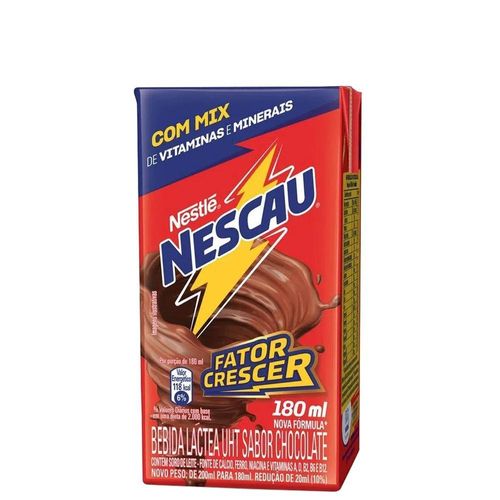 Nestlé Bebida Láctea Nescau Fator Crescer 180ml