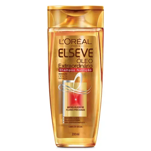 Shampoo Nutrição Elseve Óleo Extraordinário 200ml