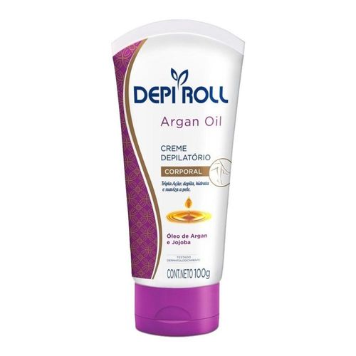 Creme Depilatório Corporal Depi Roll Argan Oil 100g
