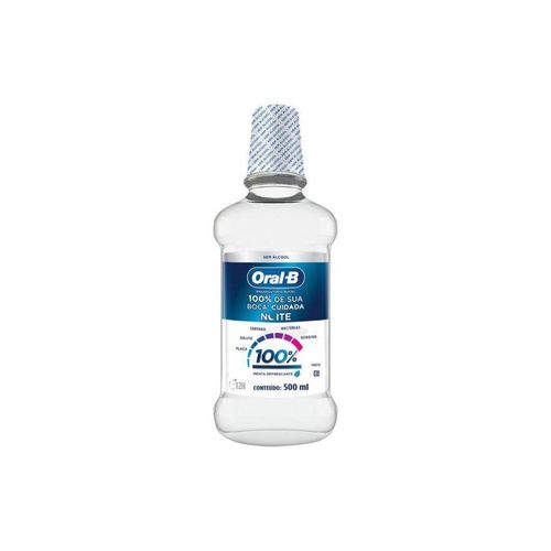 Oral-B Enxaguante Bucal 100% de Sua Boca Cuidada Noite 500ml