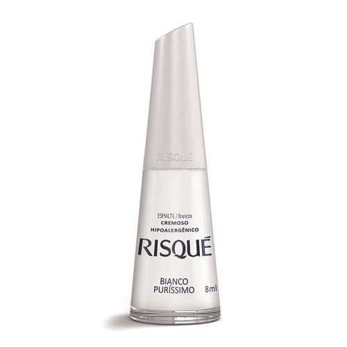Esmalte Risqué Cremoso Bianco Puríssimo 8ml