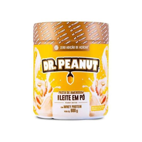 Pasta De Amendoim Dr. Penaut Leite em Pó 600g