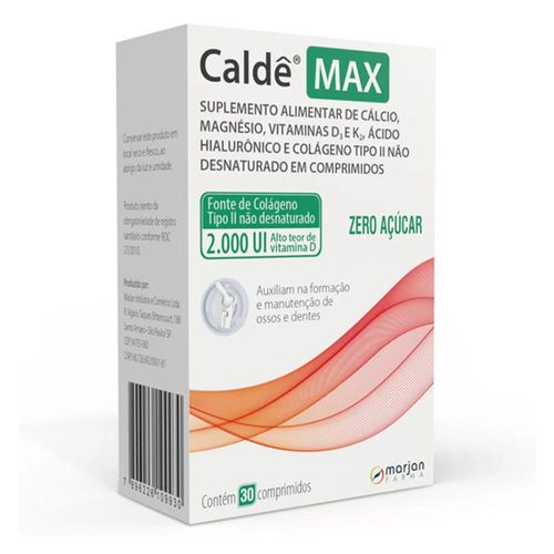 Caldê Max com 30 Comprimidos Revestidos