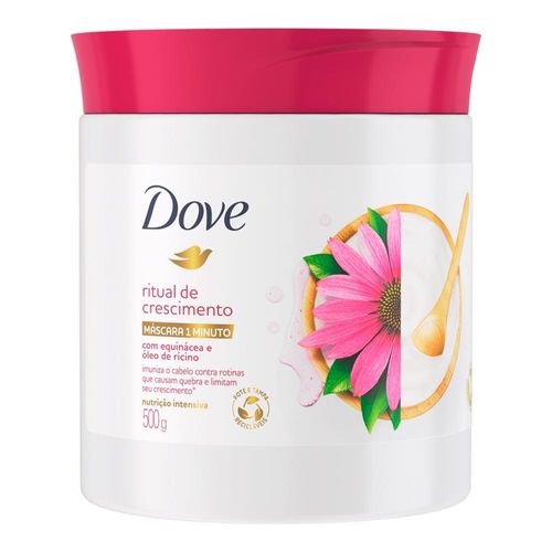 Dove Tratamento Máscara de Tratamento Capilar 1 Minuto Ritual de Crescimento 500g