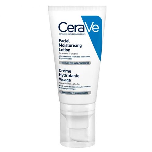 Loção Facial Hidratante Cerave Pele Normal a Seca 52ml