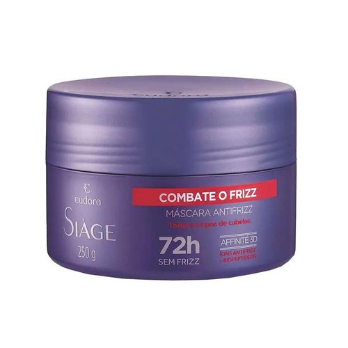 Máscara Capilar Siàge Combate O Frizz Eudora 250g
