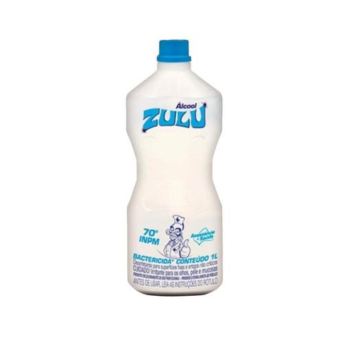 Zulu Álcool Líquido 70% 1000ml