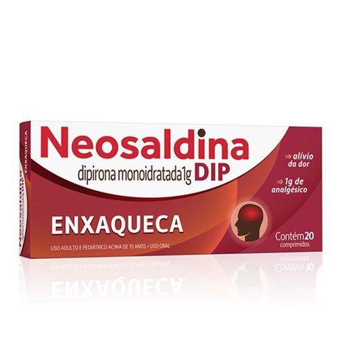 Neosaldina Dip 1g com 20 Comprimidos