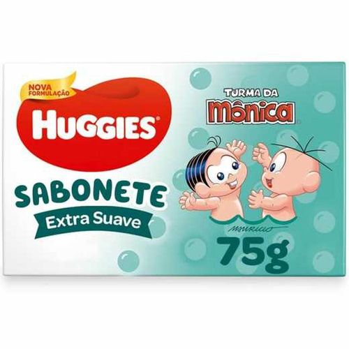 Sabonete em Barra Infantil Huggies Extra Suave 75g