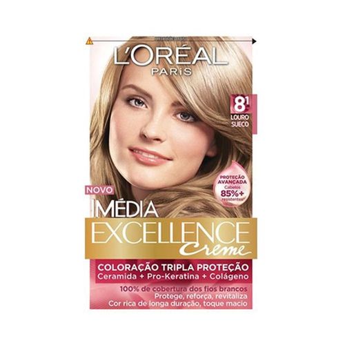 Tintura Imédia Nº 8.1 Louro Sueco com 1 Unidade