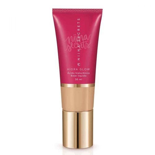 Base Líquida Nina Secrets Hidra Glow Cor 10 30ml
