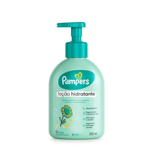Loção Hidratante Pampers Girassol Hipoalergênico 200ml
