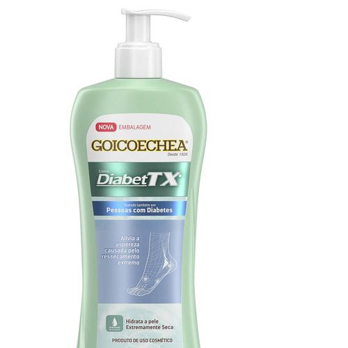 Creme Hidratante Goicoechea DiabetTX Pele Seca a Extrasseca 400g