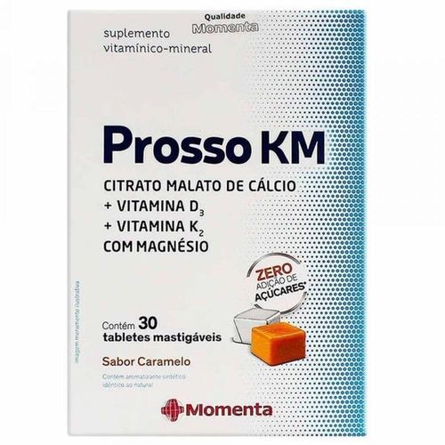 Prosso KM com 30 Comprimidos Mastigáveis