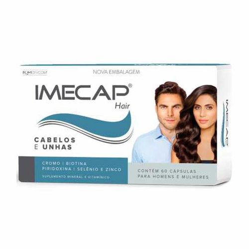 Imecap Hair com 60 Cápsulas