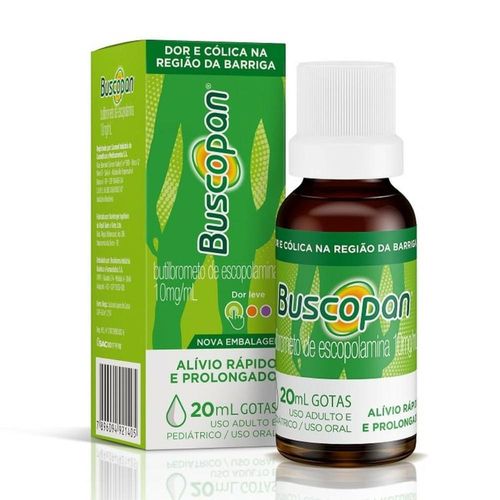 Buscopan 10mg/ml Solução de Uso Oral Frasco Gotejador 20ml