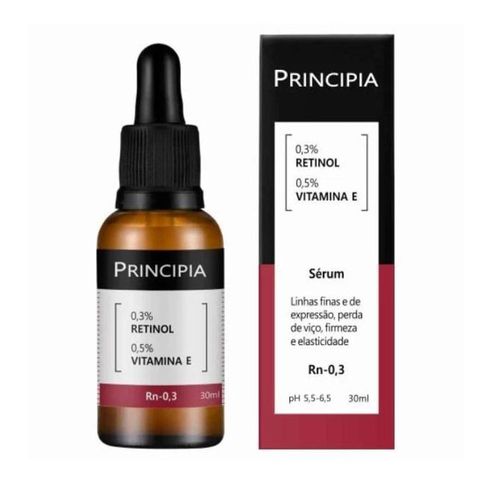Sérum Facial Retinol e Vitamina E Principia Skincare 30ml