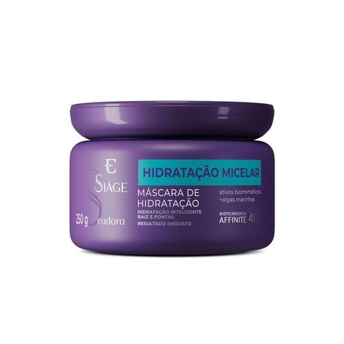 Siàge Máscara Capilar Hidratação Micellar 250g