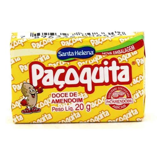 Paçoquita Santa Helena 20g