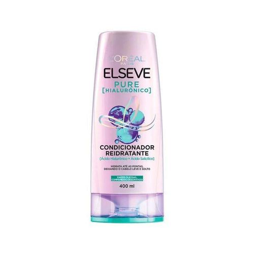 Condicionador L'Oréal Paris Elseve Pure Hialurônico 400ml