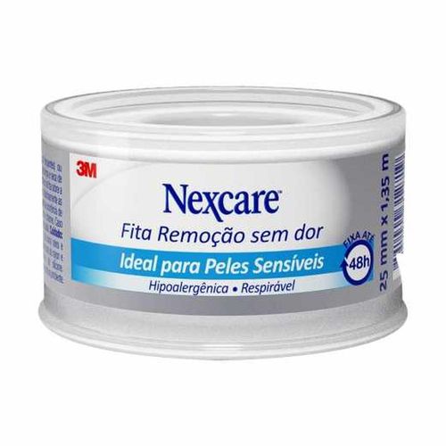 Fita Remoção sem Dor para Peles Sensíveis Nexcare com 1 Rolo