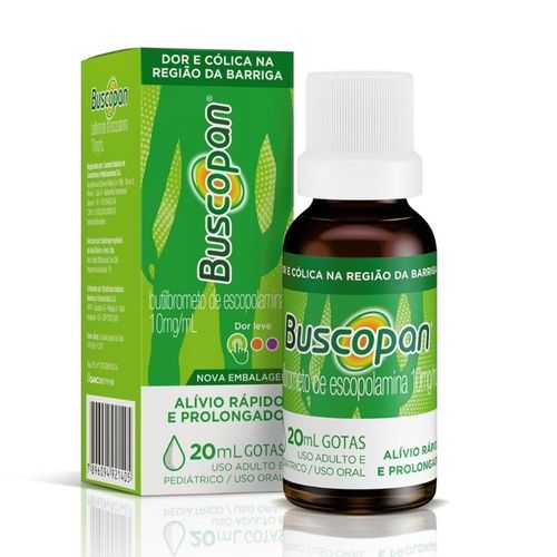 Buscopan 10mg/ml Solução de Uso Oral Frasco 20ml