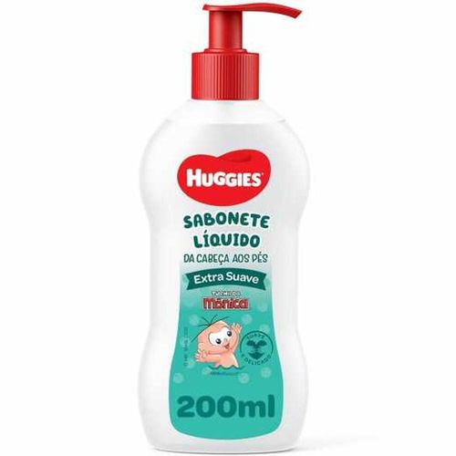 Sabonete Liquido Huggies Extra Suave 200ml