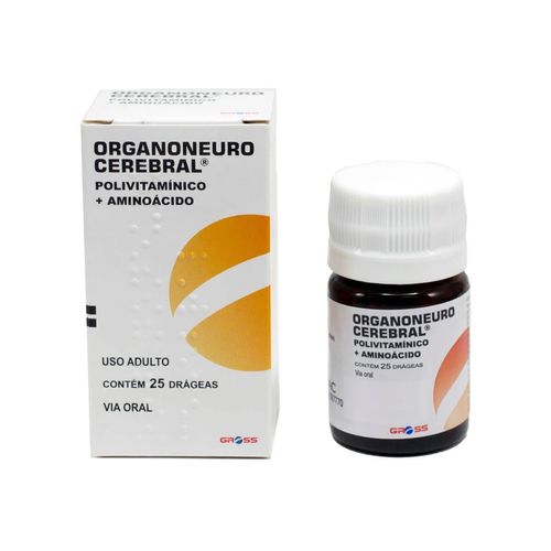 Suplemento Vitamínico Organoneuro Cerebral com 25 Drágeas