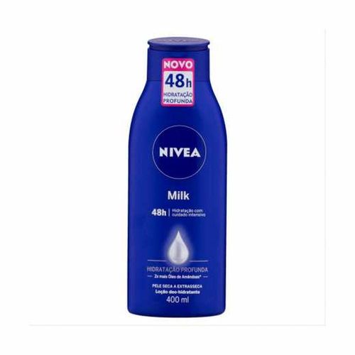 Loção Hidratante Nivea Milk Hidratação Profunda 400ml