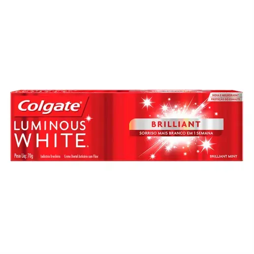 Creme Dental Colgate Luminous White 70g