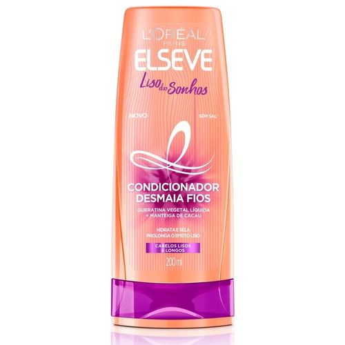 Condicionador Elseve Liso dos Sonhos 200ml