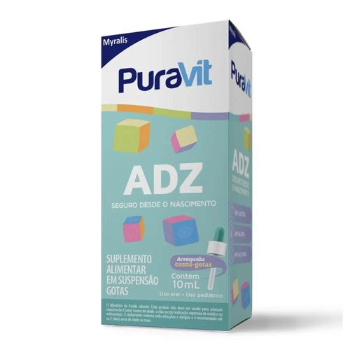 PuraVit ADZ Solução Oral Gotas 10ml