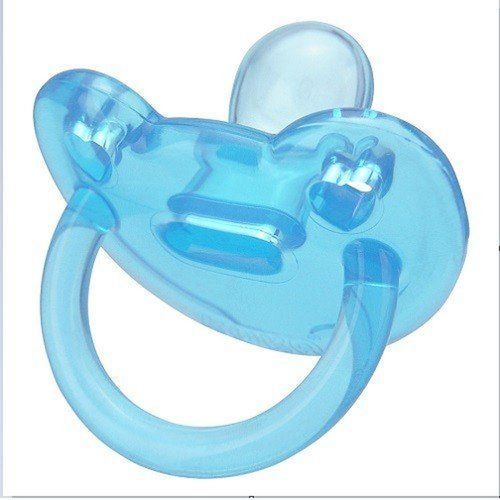 Chupeta Azul 100% Silicone Ortodôntica Tamanho Nº 1 Kuka com 1 Unidade