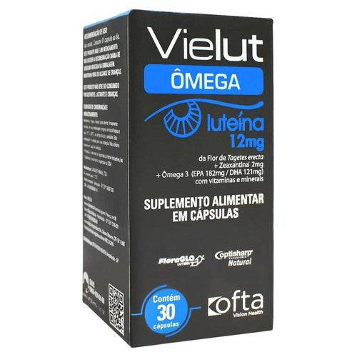 Vielut Ômega 12mg com 30 Cápsulas