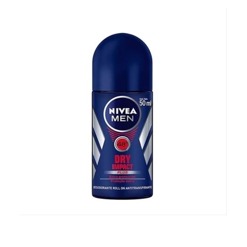 Desodorante Antitranspirante Roll-On Nivea Men Dry Impact com 50ml