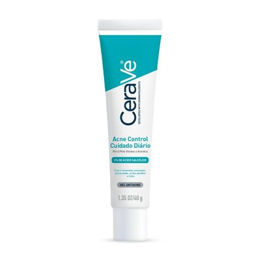 Gel CeraVe Acne Control Cuidado Diário 40ml
