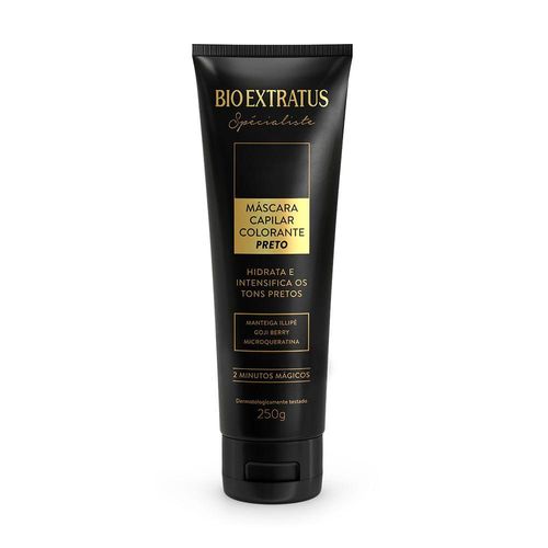 Máscara Capilar Spécialiste Bio Extratus Colorante Preto 250g